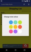 Lock-Hide Note screenshot 1