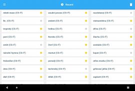 Collins Italian<>Czech Dictionary screenshot 15