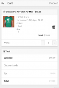 t shirt shop screenshot 3