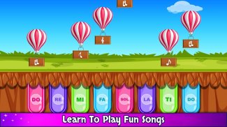 crianças aprendem piano - brinquedo musical screenshot 12