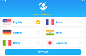 Learn English, Korean, Chinese, French ... - Awabe screenshot 7