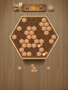 Woodytris: Hexa Puzzle screenshot 1