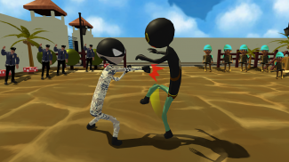 Stickman Neon Ninja Shadow - Fighting Game 2018 screenshot 5