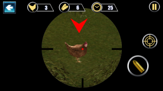 Scharfschützen Huhn schießen screenshot 1