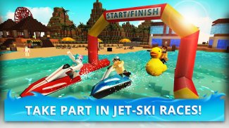 Jet Ski Craft: Exploración y Trucos en Jet Ski screenshot 2