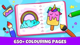 Unicorn Coloring Book & Games screenshot 4