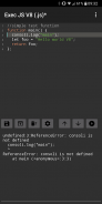 Exec JS - JavaScript IDE screenshot 5