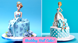 Doll cake decorating Cake Game screenshot 5