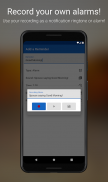 वॉयस रिमाइंडर - रिकॉर्ड screenshot 2