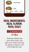 Chipotle - Fresh Food Fast screenshot 6