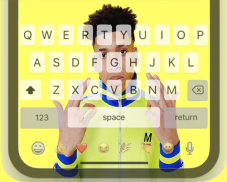 Keyboard of Theme NLE Choppa Cool screenshot 0