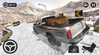 Uphill Cargo Pickup Truck Driving Simulator 2017 screenshot 3