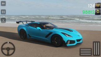 Drive Corvette Car Game screenshot 0