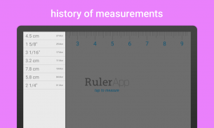 Ruler App: Measure centimeters screenshot 7