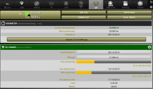 Car Maintenance Reminder Lite screenshot 1