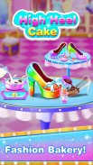 Fashion Shoe Comfy Cakes –High Heel Baking Salon screenshot 1