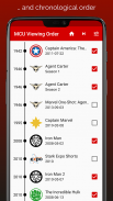 Viewing Order for Marvel Cinematic Universe screenshot 3