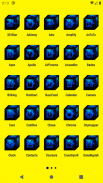 3D Blue Icon Pack ✨Free✨ screenshot 11