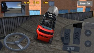 FORKED UP parkour 3D Forklift driving simulator screenshot 3