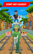 Subway Surf Game : Superhero Kids Subway Rush screenshot 0