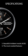 Messa Watch Face BN27 Black screenshot 6