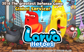 Larva Heroes: Lavengers screenshot 0