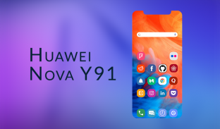 Theme for Huawei nova y91 screenshot 4