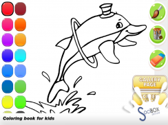 animais coloração livro screenshot 3