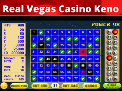 Keno 4X - Keno Super 4X Power Ball Casino screenshot 0