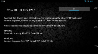 FTP Server(WIFI File Transfer) screenshot 0