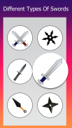 How to Draw Weapons and Daggers step by step screenshot 0