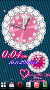 [Free] CUTE WORLD QLOCK LWP screenshot 8