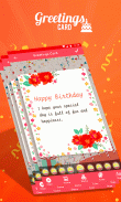 Birthday Greeting Cards Maker screenshot 0