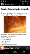 Recettes de Brioches screenshot 3