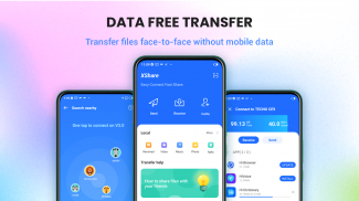 XShare - Transfer & Share all files without data screenshot 3