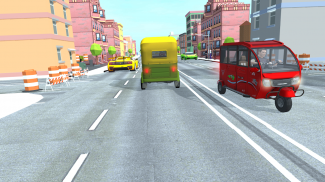 Tuk Tuk Rickshaw:  Auto Traffic Racing Simulator screenshot 6