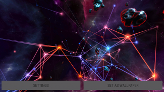 Sci_Fi Particle Plexus 3D Live Wallpaper screenshot 13