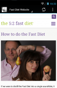 Fast Diet screenshot 1