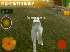Ultimate Wolf Rampage 3d-La Venganza del Lobo Sim screenshot 6