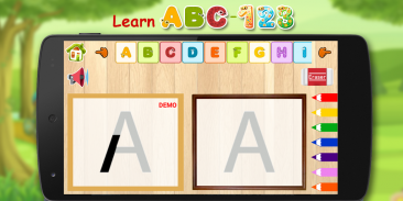 Learn ABC-123, Kids Learning Alphabets & Numbers screenshot 0