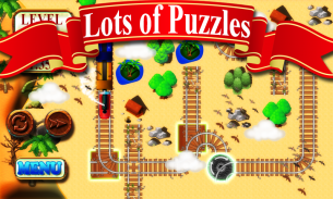 Trains Track Line Builder Maze screenshot 1