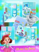 Princess Room Cleaning : Keep your House Clean screenshot 0