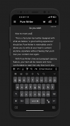 Pure Writer - Never Lose Content Editor & Markdown screenshot 6