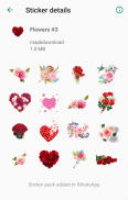 Flowers Stickers for Whatsapp 🌹 screenshot 2