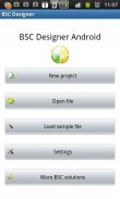 BSC Designer® Android screenshot 1