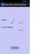 Body Mass Index Calculator screenshot 2