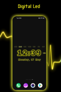 Digital Clock Live Wallpaper screenshot 6