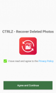 CTRLZ - Recover Deleted photos .. screenshot 3