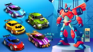 Robot Merge Master: Car Games screenshot 2