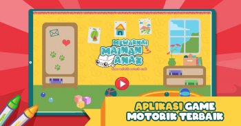 Motorik Anak – Mewarnai Mainan screenshot 1